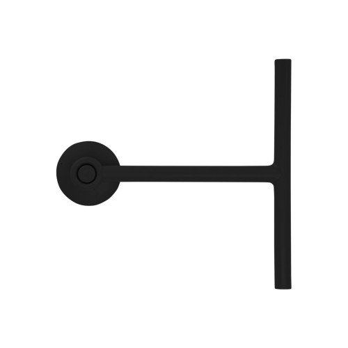 Estia Υαλοκαθαριστήρας μπάνιου με βεντούζα Μαύρος