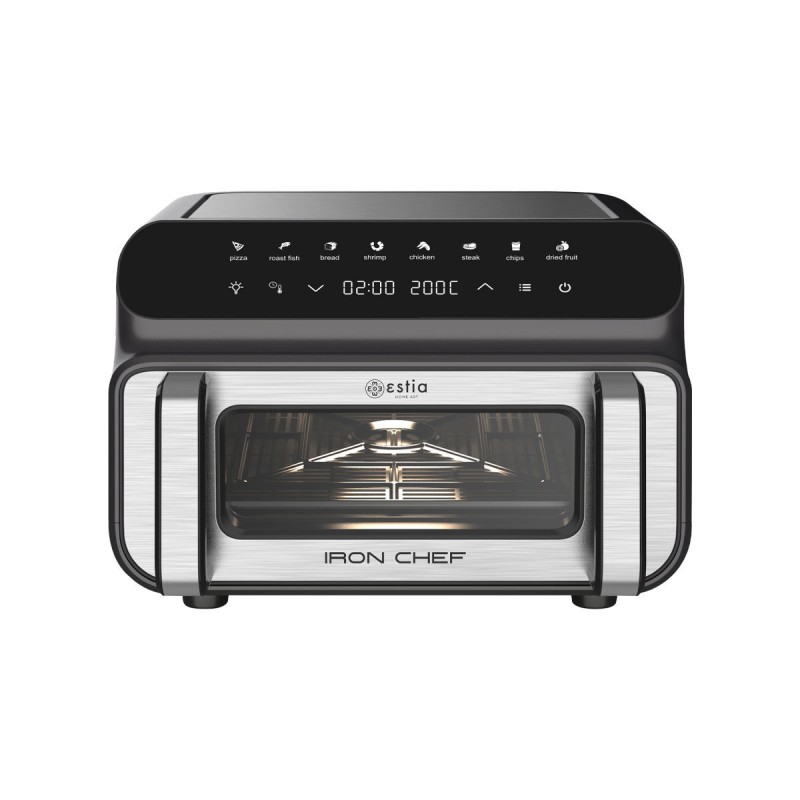 Estia Φριτέζα Αέρος - Φουρνάκι & Grill Iron Chef 06-26646 με Αποσπώμενο Κάδο 10lt