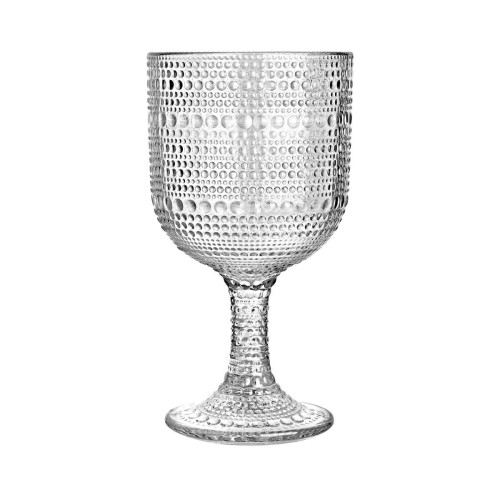 Estia Ποτήρι κρασίου Dots γυάλινο 375ml 