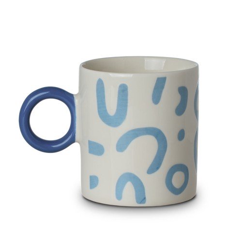 Estia Κούπα Mood Flow New Bone 450ml Μπλέ