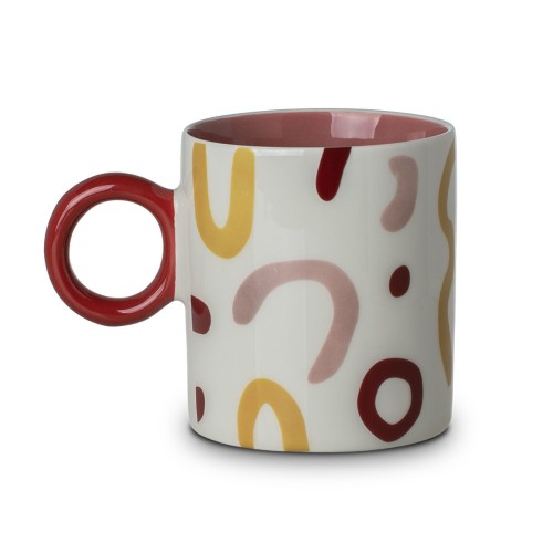 Estia Κούπα Mood Flow New Bone 450ml Πολύχρωμη