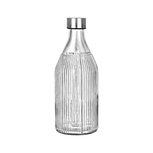 Estia Μπουκάλι γυάλινο Homely 1000ml με ανοξείδωτο καπάκι