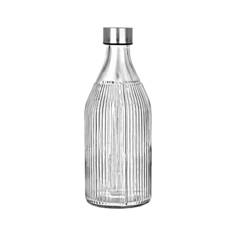 Estia Μπουκάλι γυάλινο Homely 1000ml με ανοξείδωτο καπάκι