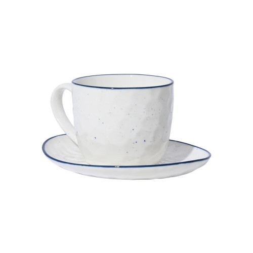 Estia ESTIA ΦΛΥΤΖΑΝΙ ΤΣΑΓΙΟΥ PEBBLES ΠΟΡΣΕΛΑΝΗ 220ml ΜΕ ΠΙΑΤΑΚΙ