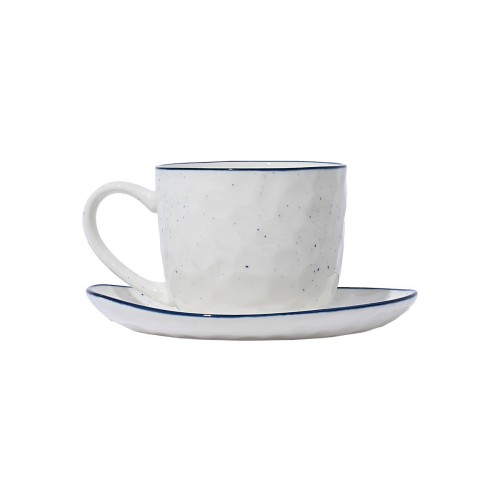 Estia ESTIA ΦΛΥΤΖΑΝΙ ΤΣΑΓΙΟΥ PEBBLES ΠΟΡΣΕΛΑΝΗ 220ml ΜΕ ΠΙΑΤΑΚΙ