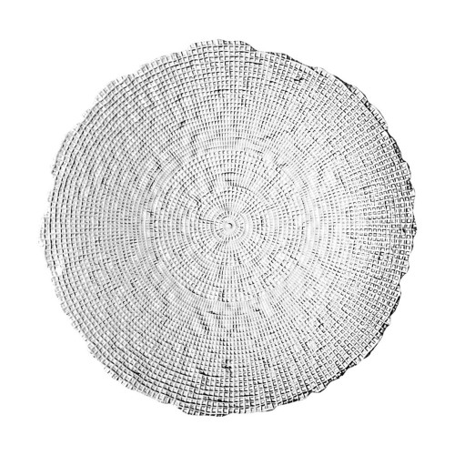 Estia ESTIA ΔΙΣΚΟΣ ΣΕΡΒΙΡΙΣΜΑΤΟΣ ROCHE ΓΥΑΛΙΝΟΣ 32x2.9cm
