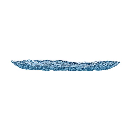 Estia ESTIA ΔΙΣΚΟΣ ΣΕΡΒΙΡΙΣΜΑΤΟΣ ROCHE ΓΥΑΛΙΝΟΣ 32x2.9cm ΜΠΛΕ