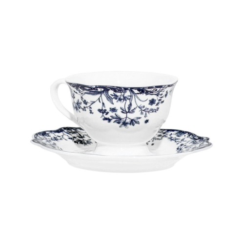 Estia ESTIA ΦΛΥΤΖΑΝΙ ΚΑΦΕ REVERIE BLUE 220ml ΜΕ ΠΙΑΤΑΚΙ