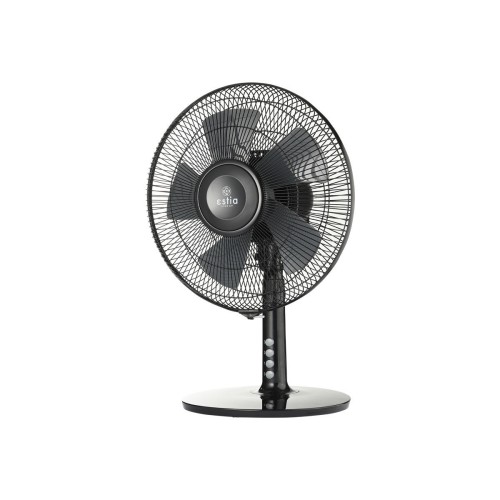 Estia ESTIA ΑΝΕΜΙΣΤΗΡΑΣ ΕΠΙΤΡΑΠΕΖΙΟΣ LEVANTO 30cm 45w ΜΑΥΡΟΣ
