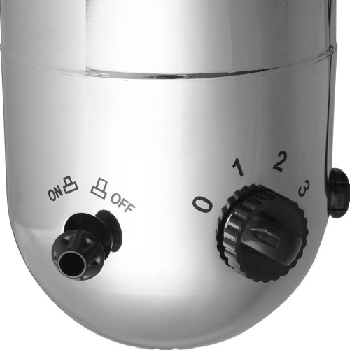 Estia ESTIA ΑΝΕΜΙΣΤΗΡΑΣ ΕΠΙΤΡΑΠΕΖΙΟΣ RETROFLOW 30cm 40w ΜΕΤΑΛΛΙΚΟΣ ΑΣΗΜΙ