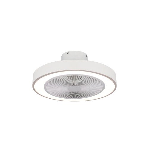 Estia ESTIA ΑΝΕΜΙΣΤΗΡΑΣ ΟΡΟΦΗΣ HALO FLOW 50cm 15w ΜΕ CCT LED ΦΩΤΙΣΜΟ 45W & ΤΗΛΕΧΕΙΡΙΣΤΗΡΙΟ ΛΕΥΚΟΣ