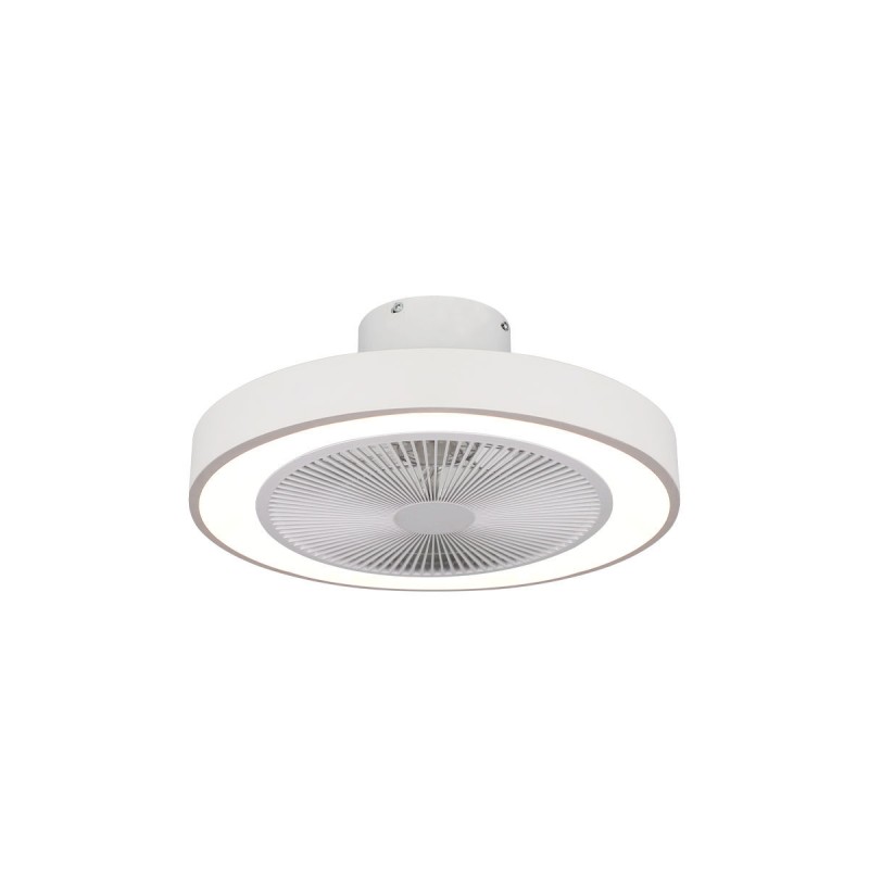 Estia ESTIA ΑΝΕΜΙΣΤΗΡΑΣ ΟΡΟΦΗΣ HALO FLOW 50cm 15w ΜΕ CCT LED ΦΩΤΙΣΜΟ 45W & ΤΗΛΕΧΕΙΡΙΣΤΗΡΙΟ ΛΕΥΚΟΣ