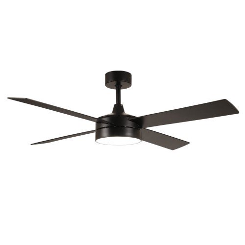 Estia ESTIA ΑΝΕΜΙΣΤΗΡΑΣ ΟΡΟΦΗΣ ZEPHYRUS 132cm 70w ΜΕ ΑΝΤΙΣΤΡΕΨΙΜΑ ΠΤΕΡΥΓΙΑ ΜΑΥΡΟ/ΓΚΡΙ