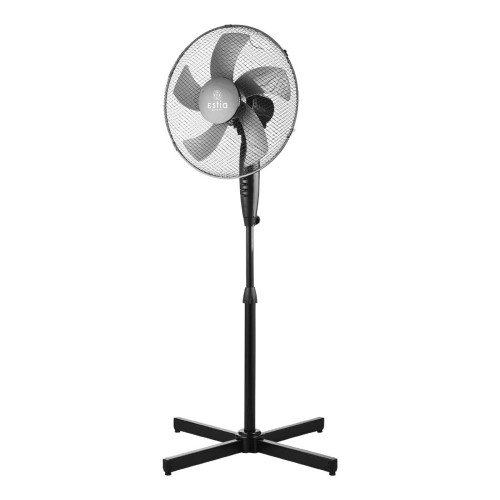 Estia ESTIA ΑΝΕΜΙΣΤΗΡΑΣ ΣΤΑΝΤ ΕΠΙΔΑΠΕΔΙΟΣ AEROPULSE 40cm 50w ΜΑΥΡΟΣ