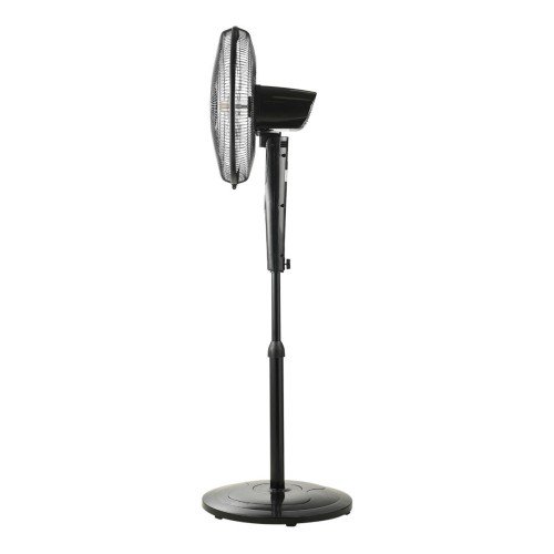 Estia ESTIA ΑΝΕΜΙΣΤΗΡΑΣ ΣΤΑΝΤ ΕΠΙΔΑΠΕΔΙΟΣ AEROPULSE 40cm 50w ΜΕ ΣΤΡΟΓΓYΛΗ ΒΑΣΗ ΒΑΡΕΩΣ ΤΥΠΟΥ ΜΑΥΡΟΣ