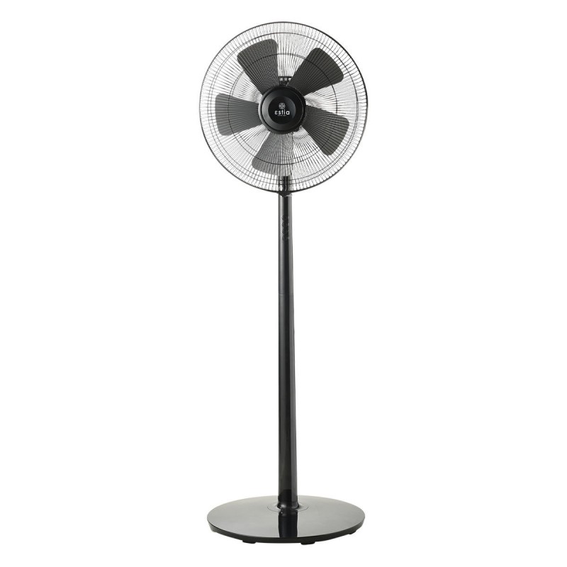 Estia ESTIA ΑΝΕΜΙΣΤΗΡΑΣ ΣΤΑΝΤ ΕΠΙΔΑΠΕΔΙΟΣ LEVANTO 40cm 55w ΜΑΥΡΟΣ
