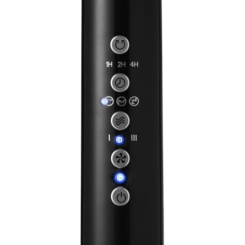 Estia ESTIA ΑΝΕΜΙΣΤΗΡΑΣ ΣΤΑΝΤ ΕΠΙΔΑΠΕΔΙΟΣ LEVANTO 40cm 55w ΜΑΥΡΟΣ ΜΕ ΤΗΛΕΧΕΙΡΙΣΤΗΡΙΟ