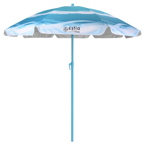 Estia ESTIA ΟΜΠΡΕΛΑ ΘΑΛΑΣΣΗΣ TRANQUIL TIDES ΜΕ ΠΡΟΣΤΑΣΙΑ UPF 50+ ΜΕΤΑΛΛΙΚΗ 2m
