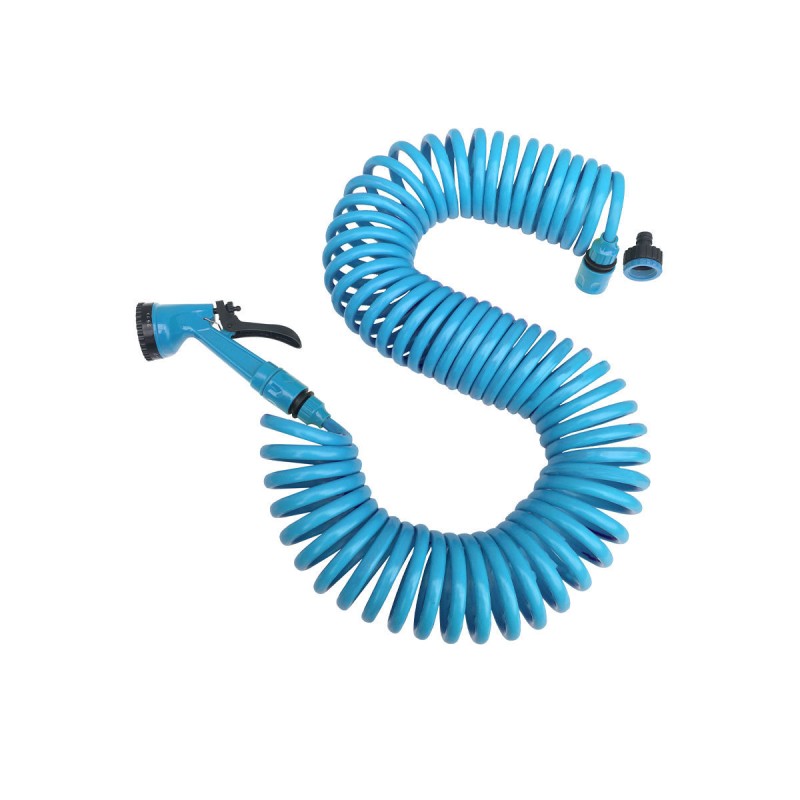 Estia TERRA ΣΕΤ ΛΑΣΤΙΧΟ ΠΟΤΙΣΜΑΤΟΣ ΣΠΙΡΑΛ 15m ΜΕ 4 ΛΕΙΤΟΥΡΓΙΕΣ ΓΑΛΑΖΙΟ