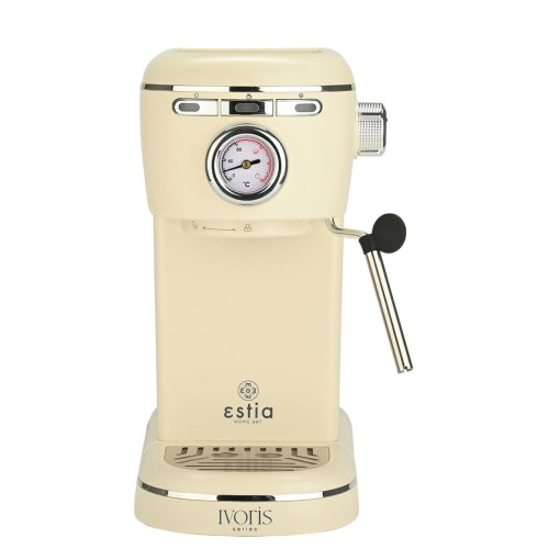 Estia ESTIA ΜΗΧΑΝΗ ESPRESSO IVORIS 1100w 20bar 1.2lt