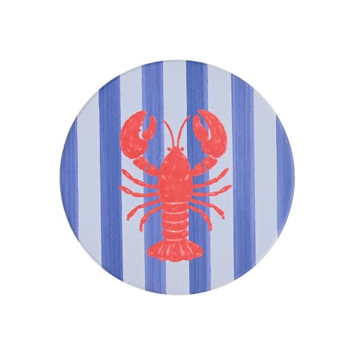 Estia ESTIA ΣΟΥΒΕΡ NAUTICAL LOBSTER ΚΕΡΑΜΙΚΟ Φ10.3cm ΣΕΤ 4 ΤΕΜ