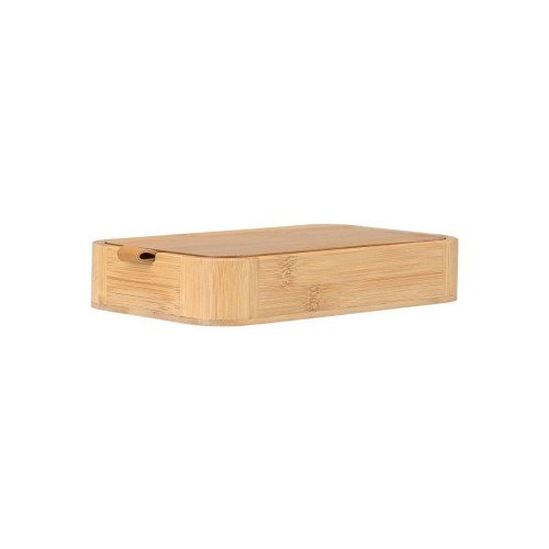 Estia ESTIA ΚΟΥΤΙ ΟΡΓΑΝΩΣΗΣ ΚΑΙ ΑΠΟΘΗΚΕΥΣΗΣ BAMBOO ESSENTIALS ΜΕ ΚΑΘΡΕΦΤΗ 23x13,50x4cm