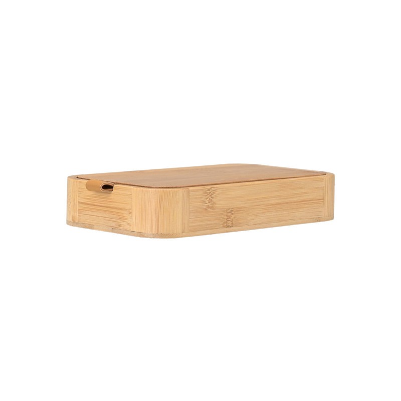 Estia ESTIA ΚΟΥΤΙ ΟΡΓΑΝΩΣΗΣ ΚΑΙ ΑΠΟΘΗΚΕΥΣΗΣ BAMBOO ESSENTIALS ΜΕ ΚΑΘΡΕΦΤΗ 23x13,50x4cm