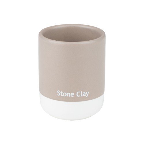 Estia ESTIA ΠΟΤΗΡΑΚΙ ΜΠΑΝΙΟΥ TONE LAB ΚΕΡΑΜΙΚΟ STONECLAY