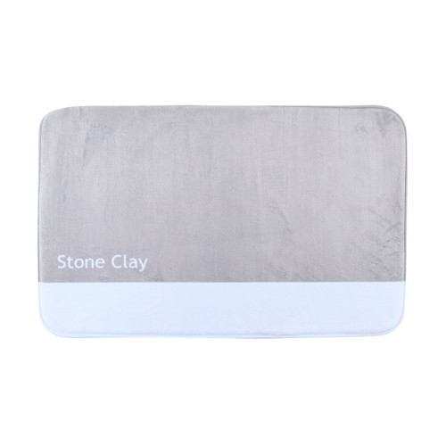 Estia ESTIA ΤΑΠΕΤΟ ΜΠΑΝΙΟΥ TONE LAB 50x80cm STONE CLAY