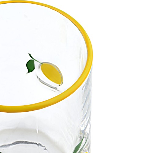 Estia ESTIA ΠΟΤΗΡΙ ΝΕΡΟΥ HANDMARK ΓΥΑΛΙΝΟ ΛΕΜΟΝΙΑ 420ml ΣΕΤ 6ΤΕΜ.