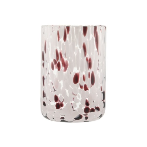 Estia ESTIA ΠΟΤΗΡΙ ΝΕΡΟΥ ΧΑΜΗΛΟ COLORBURST ΓΥΑΛΙΝΟ 360ml ΡΟΖ/ΜΟΒ ΣΕΤ 6ΤΕΜ.