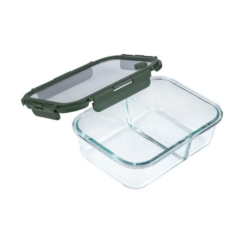 Estia ESTIA ΦΑΓΗΤΟΔΟΧΕΙΟ CLICK&SEAL 2 ΘΕΣΕΩΝ ΜΕ ΑΕΡΑΓΩΓΟ 1460ml OLIVE