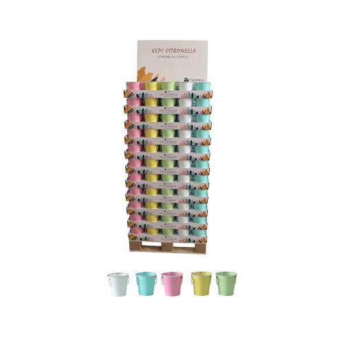 Estia ESTIA ΚΕΡΙ ΣΙΤΡΟΝΕΛΑΣ ΣΕ ΜΕΤΑΛΛΙΚΟ ΔΟΧΕΙΟ 160gr ASSORTED