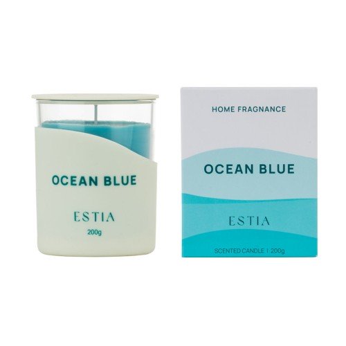 Estia ESTIA ΑΡΩΜΑΤΙΚΟ ΚΕΡΙ OCEAN BLUE 200gr