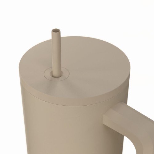 Estia ESTIA ΘΕΡΜΟΣ STRAW TUMBLER XL SAVE THE AEGEAN 900ml DUNE