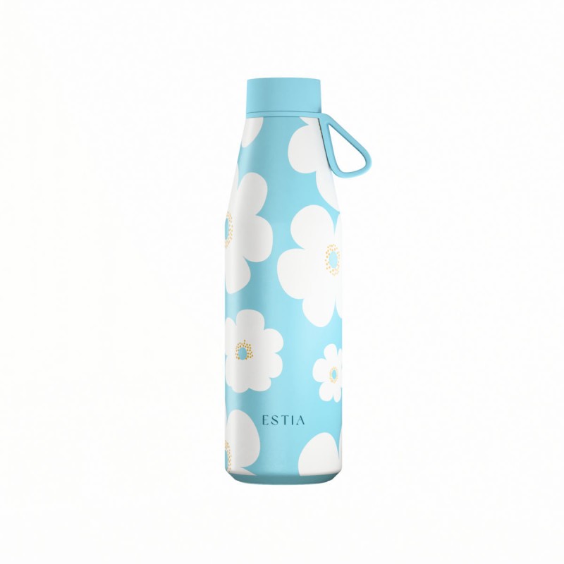 Estia ESTIA ΘΕΡΜΟΣ FLOW  SAVE THE AEGEAN 500ml BLUE DAISY