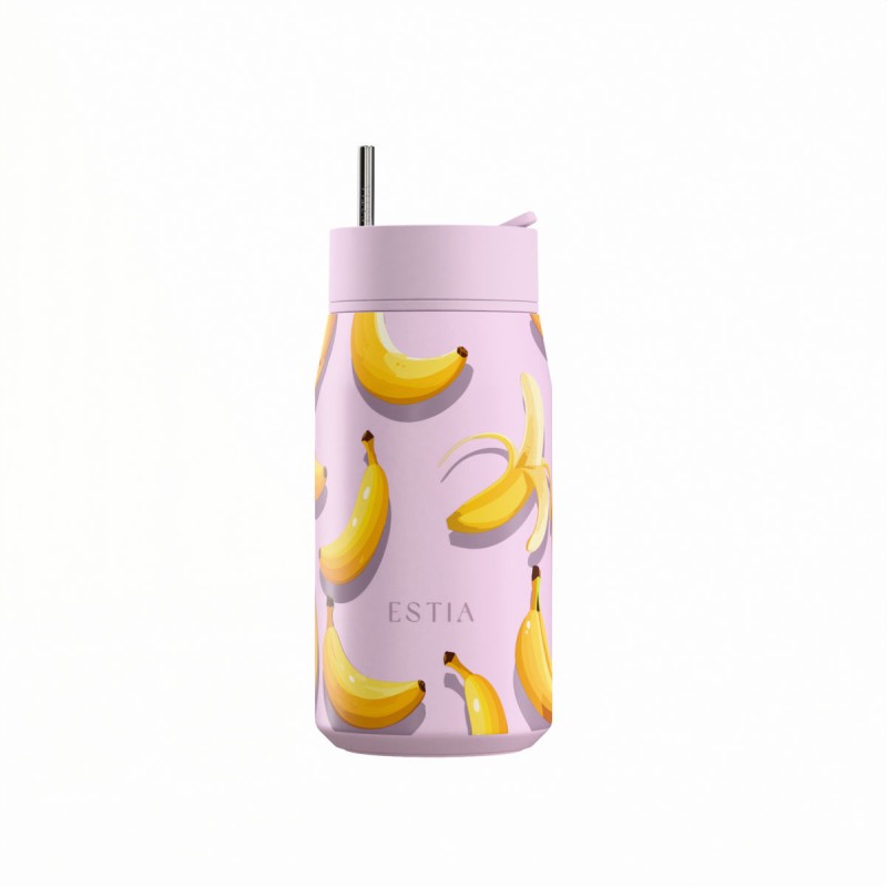 Estia ESTIA ΘΕΡΜΟΣ LENS SAVE THE AEGEAN 360ml BANANA MOOD