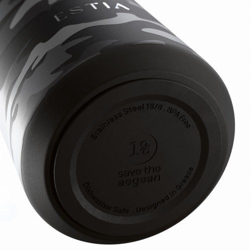 Estia ESTIA ΘΕΡΜΟΣ LENS SAVE THE AEGEAN 360ml DARK CAMO