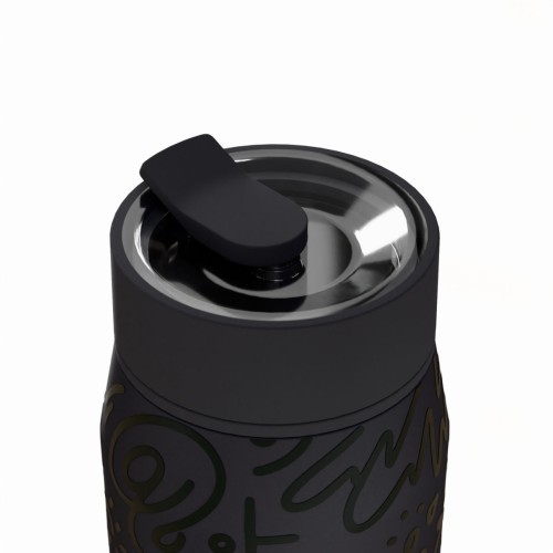 Estia ESTIA ΘΕΡΜΟΣ LENS SAVE THE AEGEAN 360ml NOIR ECHO