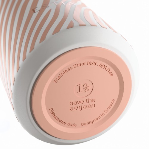 Estia ESTIA ΘΕΡΜΟΣ LENS SAVE THE AEGEAN 360ml SOFT RIPPLE