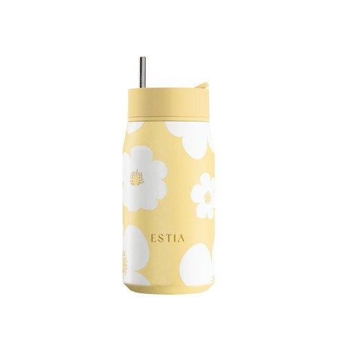 Estia ESTIA ΘΕΡΜΟΣ LENS SAVE THE AEGEAN 360ml YELLOW DAISY