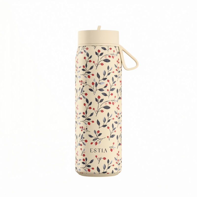 Estia ESTIA ΘΕΡΜΟΣ PULSE  SAVE THE AEGEAN 500ml BLOOM BEIGE