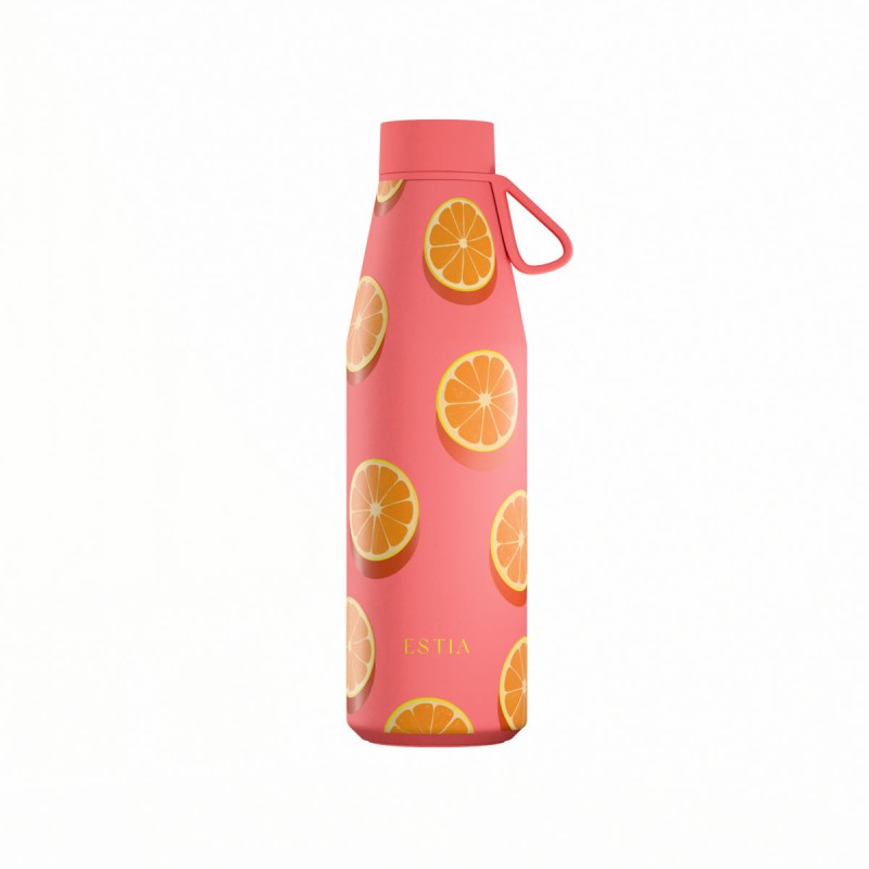 Estia ESTIA ΘΕΡΜΟΣ FLOW  SAVE THE AEGEAN 500ml ORANGE POP