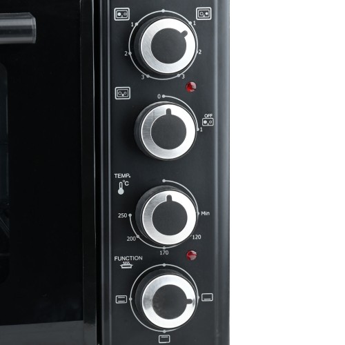 Estia ESTIA ΗΛΕΚΤΡΙΚΟ ΦΟΥΡΝΑΚΙ MASTERCOOK COMPACT 2950W 48lt ΜΕ 3 ΕΣΤΙΕΣ ΚΑΙ 4 ΛΕΙΤΟΥΡΓΙΕΣ ΑΝΤΙΣΤΑΣΗΣ