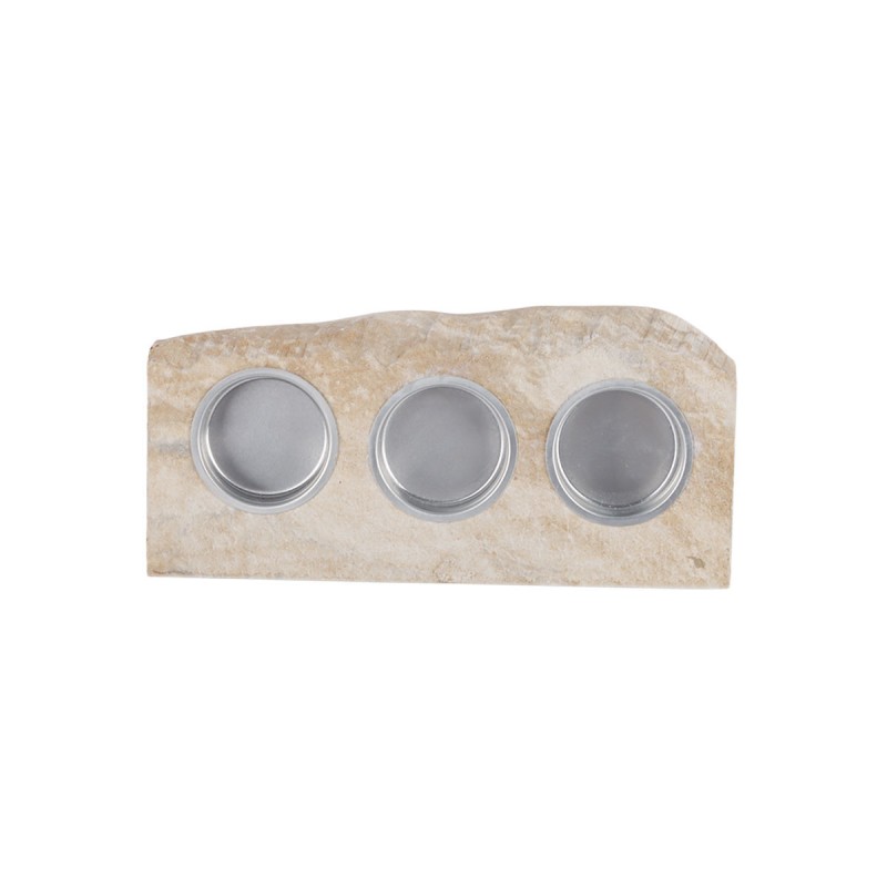 Estia ESTIA ΞΥΛΙΝΟ ΚΗΡΟΠΗΓΙΟ ΓΙΑ ΡΕΣΩ 3 ΘΕΣΕΩΝ FIBRA 19x9x2,5cm