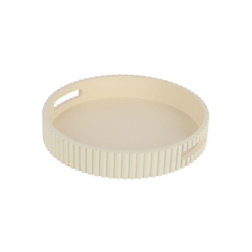 Estia ESTIA ΞΥΛΙΝΟΣ ΔΙΣΚΟΣ ΣΕΡΒΙΡΙΣΜΑΤΟΣ FIBRA BUTTER YELLOW 30cm