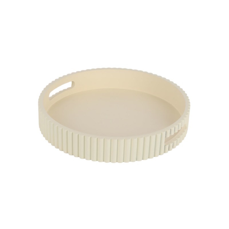 Estia ESTIA ΞΥΛΙΝΟΣ ΔΙΣΚΟΣ ΣΕΡΒΙΡΙΣΜΑΤΟΣ FIBRA BUTTER YELLOW 30cm