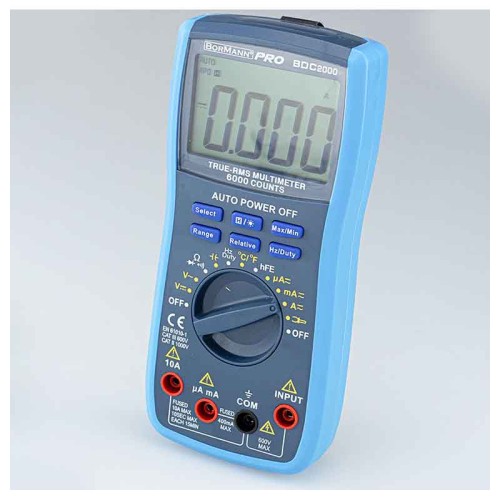 Bormann Πολύμετρο Ψηφιακό BDC2000 AC/DC 600V Pro