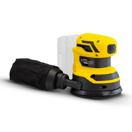 Bormann Τριβείο Έκκεντρο BCD2640 (053439) 125mm Μπαταρίας 20V Solo με Ρύθμιση Ταχύτητας και με Σύστημα Αναρρόφησης