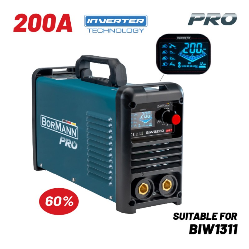 Bormann Ηλεκτροκόλληση Inverter BIW2220 (061977) Pro